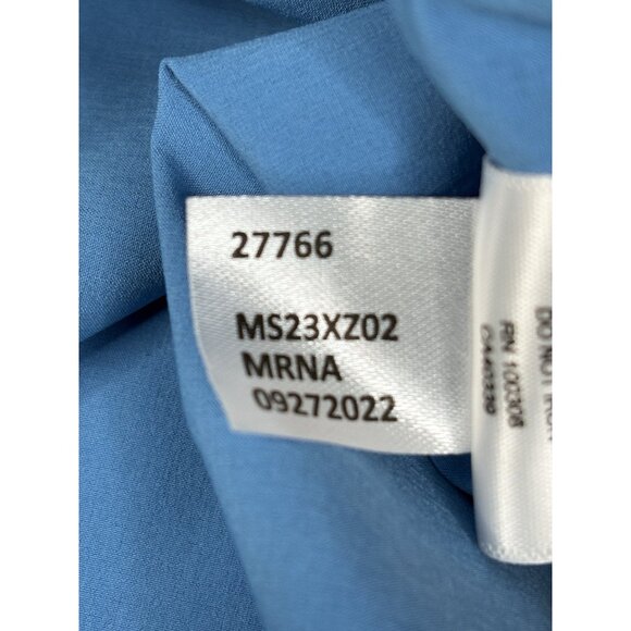 Peter Millar Crown Crafted Men’s XXL Flex Adapt ½ Zip Pullover Golf Vest Blue - Picture 9 of 15